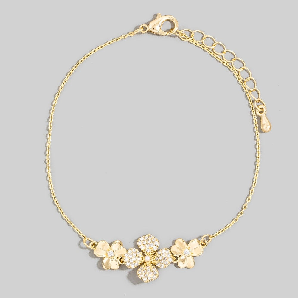 Blossoming Pave Bracelet
