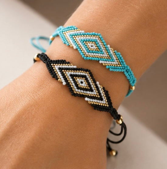 Diamond Patterned Ostuni Bracelet