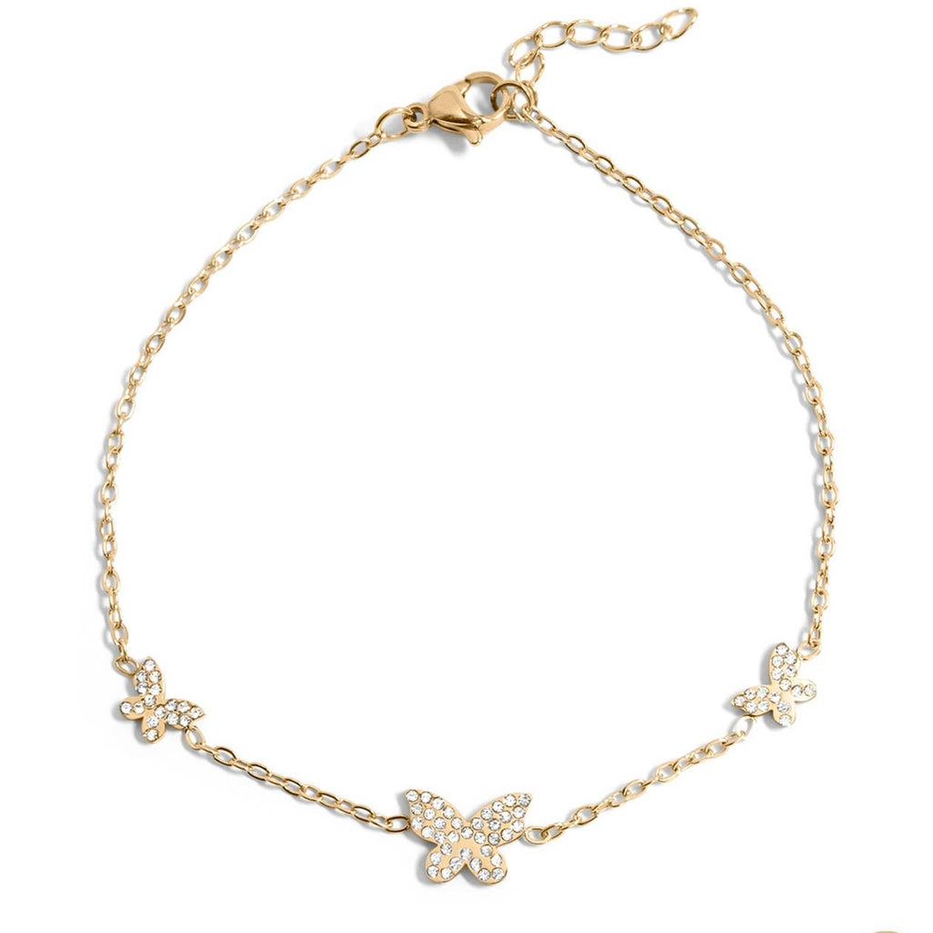 Fluttering Gold Bracelet