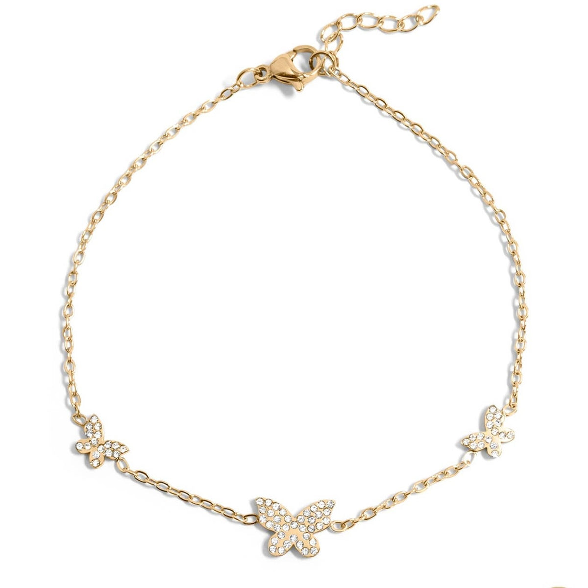 Fluttering Gold Bracelet
