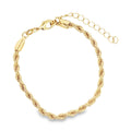 Gold Rope Bracelet