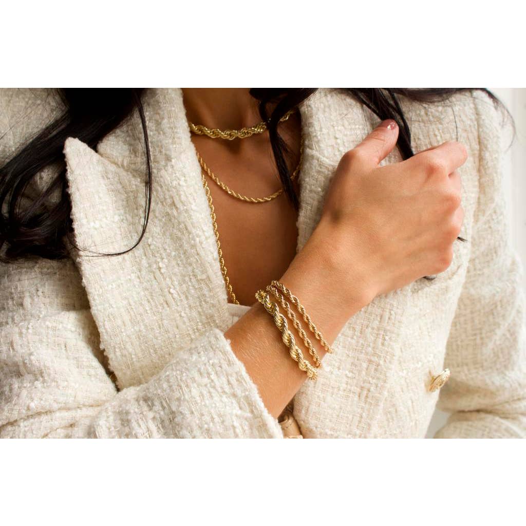 Gold Rope Bracelet