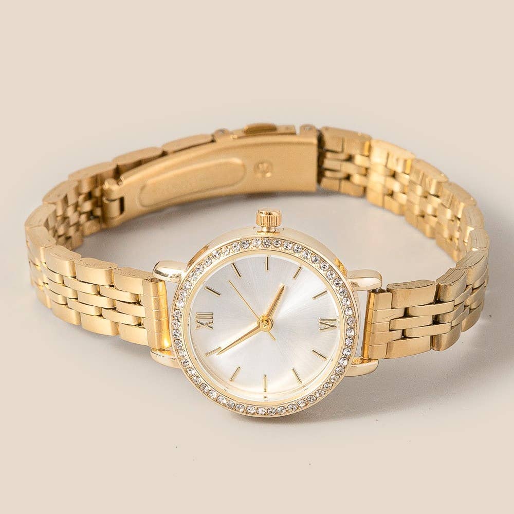 Pave Trim Watch