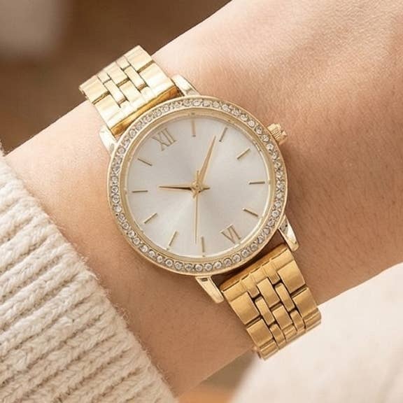 Pave Trim Watch