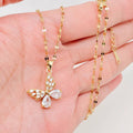 Crystal Butterfly Necklace