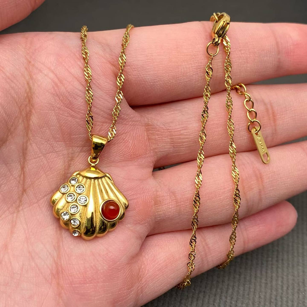 Shell Charm Necklace