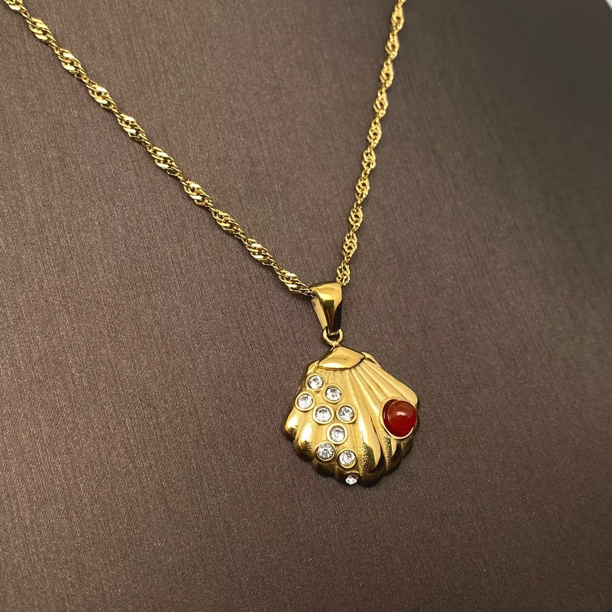 Shell Charm Necklace