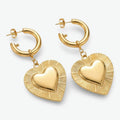 Heartening Drop Earrings