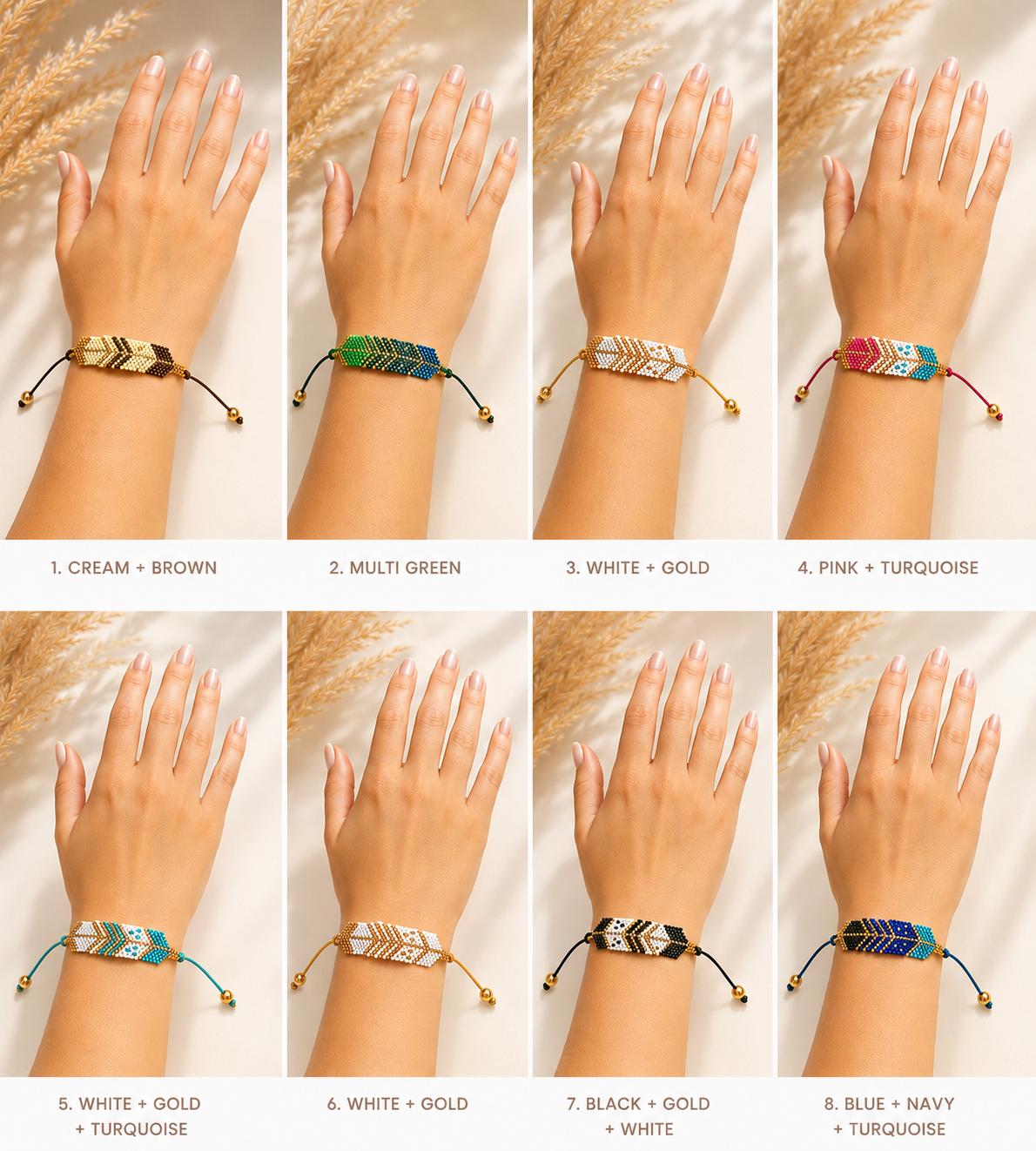 Ostuni Braided Bracelets